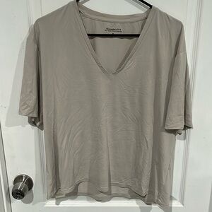 Abercrombie & Fitch Modal blend collection oversized T-shirt